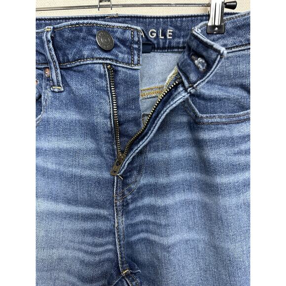 American Eagle Jeans Mens 29x34 Blue Airflex+ Athletic Taper Medium Wash Denim - Picture 6 of 16